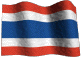 Gifs Animés drapeau de la thailande 11