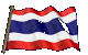 Gifs Animés drapeau de la thailande 6
