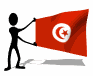 Gifs Animés drapeau de la tunisie 13