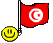 Gifs Animés drapeau de la tunisie 3