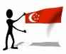 EMOTICON drapeau de singapour 14