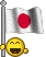 Gifs Animés drapeau du japon 7