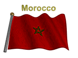 Gifs Animés drapeau du maroc 10