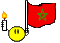 Gifs Animés drapeau du maroc 3