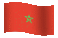 Gifs Animés drapeau du maroc 6