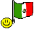 Gifs Animés drapeau du mexique 3