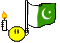 Gifs Animés drapeau du pakistan 4
