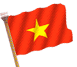 Gifs Animés drapeau du vietnam 16
