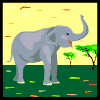 Gifs Animés elephants 158