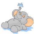 Gifs Animés elephants 191