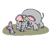 Gifs Animés elephants 205