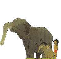 Gifs Animés elephants 324