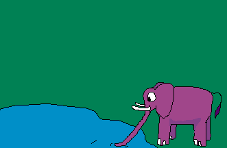 Gifs Animés elephants 345