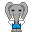 Gifs Animés elephants 7