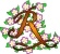 Gifs Animés fleurs alphabet 18