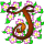 EMOTICON fleurs alphabet 19