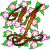 Gifs Animés fleurs alphabet 25