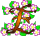 Gifs Animés fleurs alphabet 5