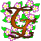 Gifs Animés fleurs alphabet 7