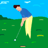 Gifs Animés golf 35