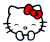 Gifs Animés hello kitty 14