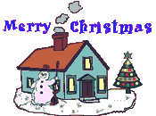 Gifs Animés maison de noel 28