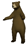 Gifs Animés ours-brun 9
