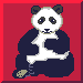 EMOTICON panda 18