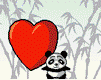Gifs Animés panda 23
