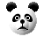 EMOTICON panda 4
