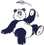 Gifs Animés panda 44