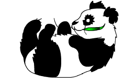 EMOTICON panda 45