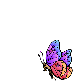 Gifs Animés papillons 132