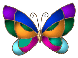 Gifs Animés papillons 93