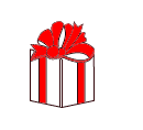 Gifs Animés paquet cadeaux 34