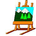 Gifs Animés peintre 12