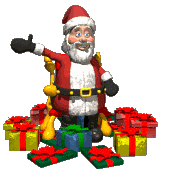 Gifs Animés pere noel 6