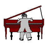 Gifs Animés piano 33