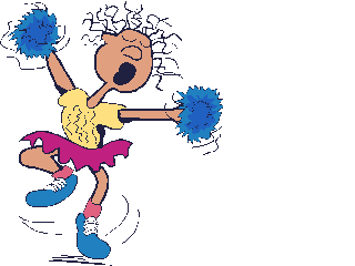 Gifs Animés pompom girl 12