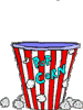 Gifs Animés pop corn 9