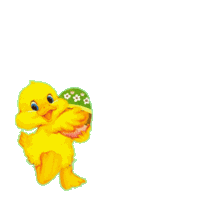 Gifs Animés poulet de paque 37