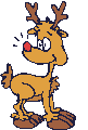 Gifs Animés rennes de noel 29