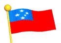 Gifs Animés samoa drapeau 16