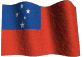Gifs Animés samoa drapeau 9