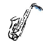 Gifs Animés saxophones 12