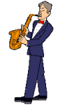 Gifs Animés saxophones 18