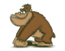 Gifs Animés singes 190