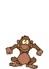 Gifs Animés singes 48