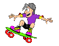 Gifs Animés skateboard 12