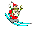 Gifs Animés skier 11